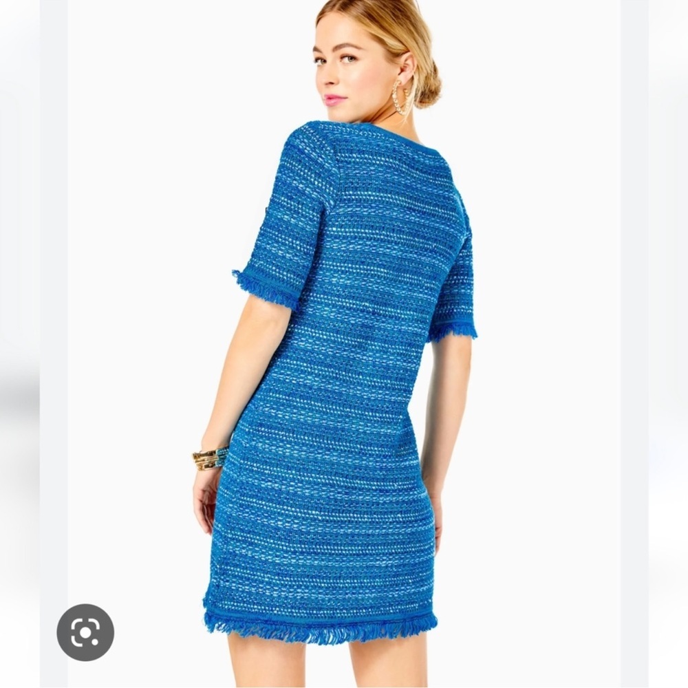 Lilly Pulitzer Beckington Teal dress Small - Picture 4 of 12